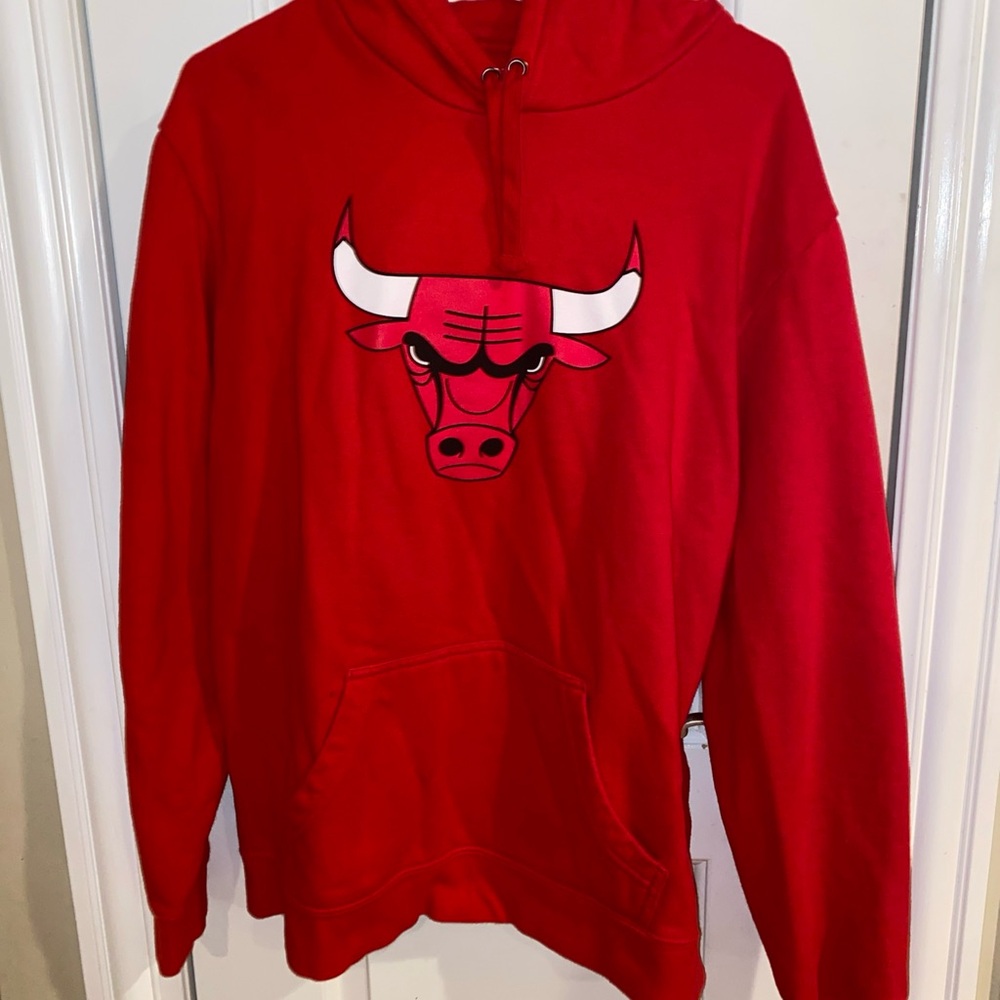 NBA Chicago Bulls Red Hoodie